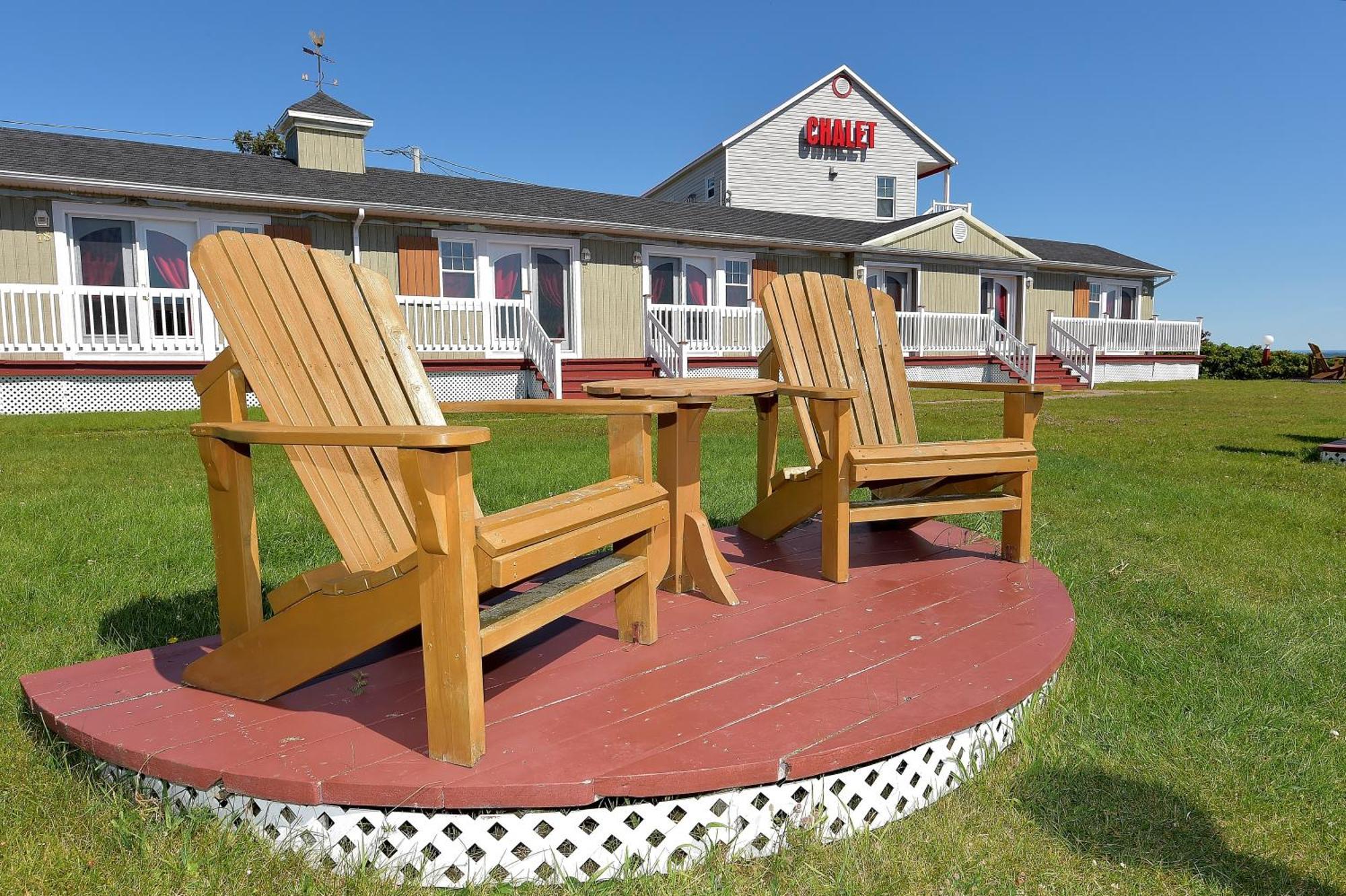 Motel Et Chalets Bo-Fleuve Evangeline Saint-Siméon 部屋 写真