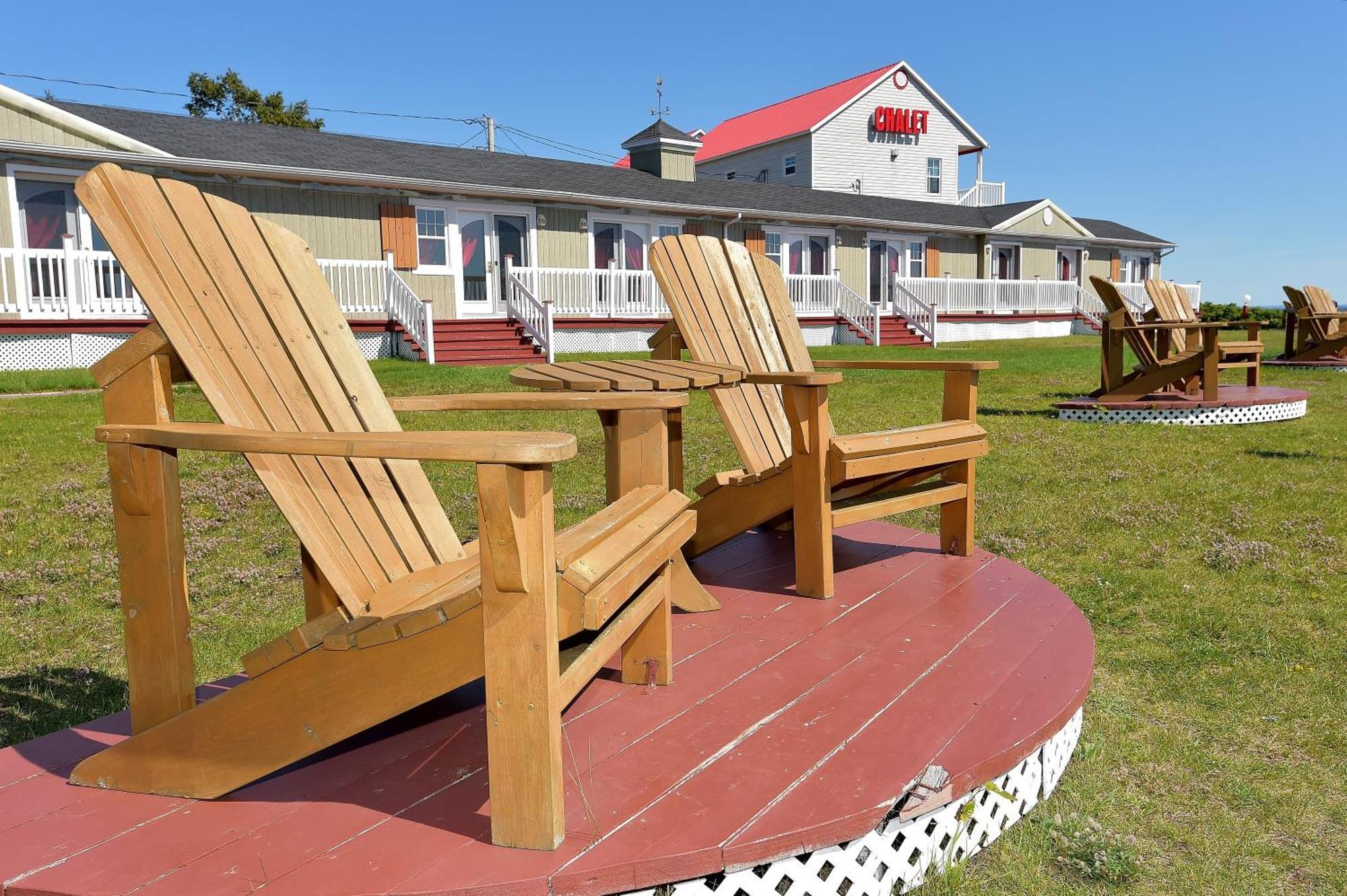 Motel Et Chalets Bo-Fleuve Evangeline Saint-Siméon 部屋 写真